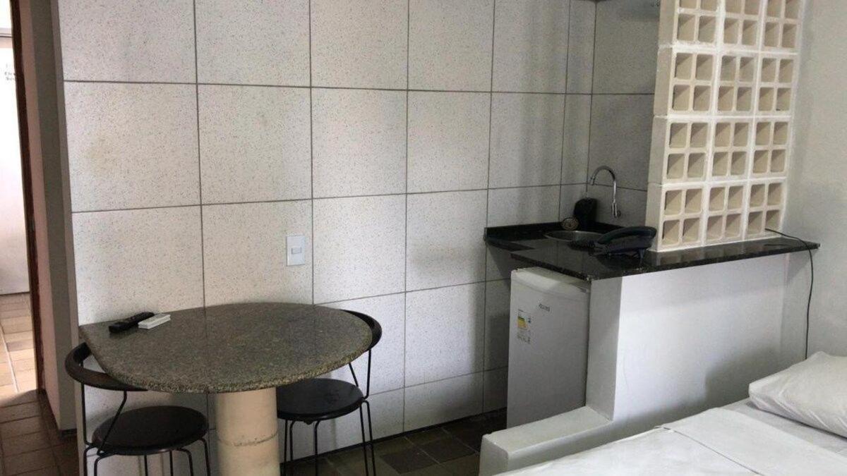 703 Lindo Flat mobiliado com vista lateral mar na Praia de Iracema Fortaleza (Ceara) Exterior foto